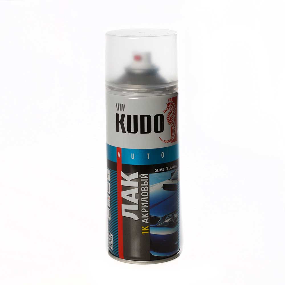 KUDO-9010 Лак акриловый 1К глянцевый 520мл
