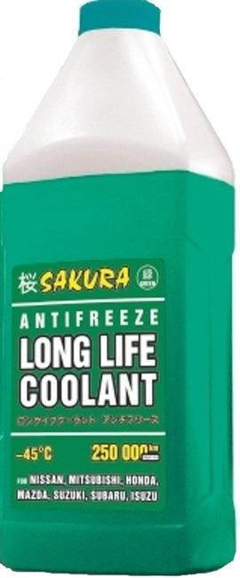 Антифриз -45 SAKURA зеленый 1кг