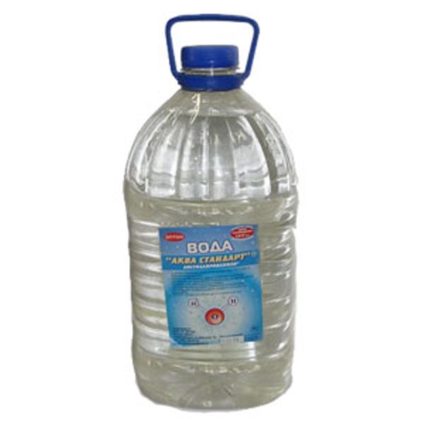 Вода дистиллированная "АКВА" 5л ПЭТ-бутылка (ISL_DISVbyt_5)