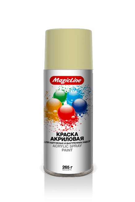 MAGICLINE-040 белая кремовая акриловая RAL9001