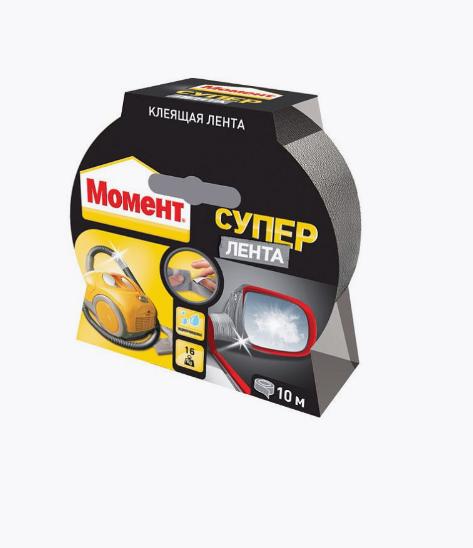 Клей лента МОМЕНТ Хозяйственная 10м