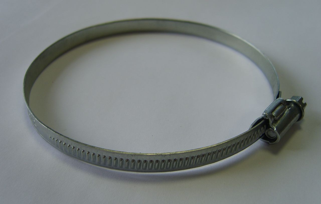 Хомут(68-85) "Труд" червячный оцинкованный