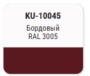 KUDO-10045 Эмаль бордовая 520мл алкидная RAL3005 KUDO-10045 Эмаль бордовая 520мл алкидная RAL3005