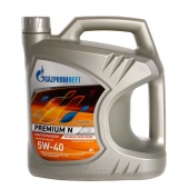 Gazpromneft Premium N 5w40 4л синтетическое масло моторное Gazpromneft Premium N 5w40 4л синтетическое масло моторное