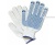 Перчатки х/б ПВХ белые (4/10)