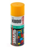 KUDO-1013 Эмаль желтая 520мл алкидная RAL1018 KUDO-1013 Эмаль желтая 520мл алкидная RAL1018