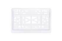 Рамка н/з  белая(квадрат)с защелкой