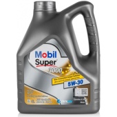 Mobil Super 3000 XE 5/30 4л синтетическое масло моторное Турция