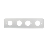 Рамка номерного знака металлическая из нержавеющей стали