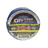Изолента City UP синяя 19мм*10м 101915BL Изолента City UP синяя 19мм*10м 101915BL