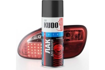 KUDO-9021 Лак для тонировки фар черный 520мл KUDO-9021 Лак для тонировки фар черный 520мл