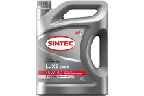 SINTEC LUXE 5000 5W40 SL/CF 4л полусинтетическое масло моторное 600237 SINTEC LUXE 5000 5W40 SL/CF 4л полусинтетическое масло моторное 600237