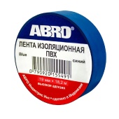 Изолента ABRO синяя 19мм*9,1м ET-912-BL Изолента ABRO синяя 19мм*9,1м ET-912-BL