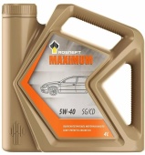 Роснефть Maximum 5w40 SG/CD 4л полусинтетическое Роснефть Maximum 5w40 SG/CD 4л полусинтетическое