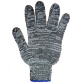 Перчатки х/б ПВХ серые (5/10) Перчатки х/б ПВХ серые (5/10)