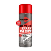 AIM-ONE краска высокотемпературная Красная 450мл HTR-450