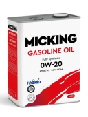 MICKING Gasoline MG1 0W20 SP/RC 4л синтетическое масло M2117