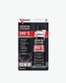 KR-145-2 Герметик многофункциональный высокотемпературный, тюба,черный нейтральный 85г RTV SILICONE KR-145-2 Герметик многофункциональный высокотемпературный, тюба,черный нейтральный 85г RTV SILICONE