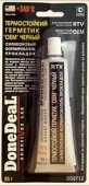 6712 Герметик DoneDeal ЧЕРНЫЙ термостойкий 85г