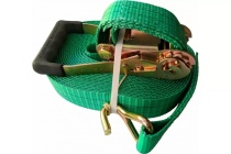 Трос(ремень стяжной) СРС 2,5т-5т.10м зеленая 50мм СРС091132