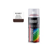 KUDO-0A8017 Эмаль коричнево-шоколадная 520мл SATIN акриловая RAL8017 KUDO-0A8017 Эмаль коричнево-шоколадная 520мл SATIN акриловая RAL8017