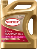 SINTEC PLATINUM 7000 5W30 A5/B5 4л SINTEC PLATINUM 7000 5W30 A5/B5 4л