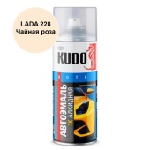 KUDO-4011 Эмаль автомобильная номерная"Чайная роза 228"520мл KUDO-4011 Эмаль автомобильная номерная"Чайная роза 228"520мл