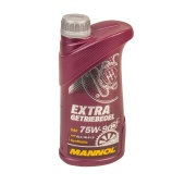 MANNOL 75/90 Extra Gear трансмиссионное синтетическое GL-4/5 1л. 8103-1