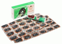 Заплатки для ремонта камер RS-48 30*20мм,прямоугольные 48заплаток+клей