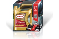 SINTEC PLATINUM 7000 5W30 A3/B4 Акция 4+1л в подарок SINTEC PLATINUM 7000 5W30 A3/B4 Акция 4+1л в подарок