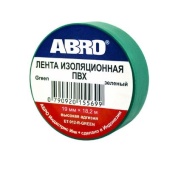 Изолента ABRO зеленая 19мм*18,2м ET-912-20-GR-R Изолента ABRO зеленая 19мм*18,2м ET-912-20-GR-R