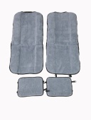 Накидка на переднее сидение FURS искуственный мех серый 2шт FS-002 Накидка на переднее сидение FURS искуственный мех серый 2шт FS-002