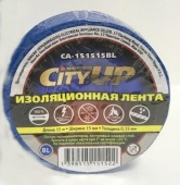 Изолента City UP синяя 15мм*15м 151515ВL Изолента City UP синяя 15мм*15м 151515ВL