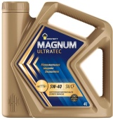 Роснефть Magnum Ultratec 5w40 4л синтетика масло моторное Роснефть Magnum Ultratec 5w40 4л синтетика масло моторное