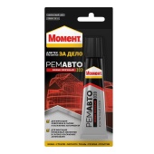 Клей МОМЕНТ Ремавто особопрочный контактный 30мл блистер 3040183 Клей МОМЕНТ Ремавто особопрочный контактный 30мл блистер 3040183