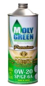 MOLYGREEN PREMIUM 0W-20 SP/GF-6A 1л масло моторное