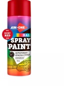 AIM-ONE краска рубиново-красная 450мл RAL-3003 AIM-ONE краска рубиново-красная 450мл RAL-3003
