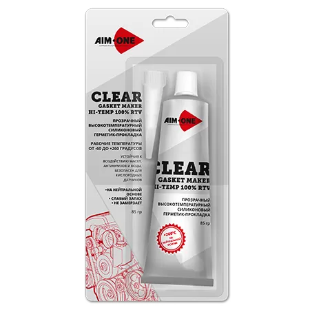 Герметик прокладок AIM-ONE прозрачный 85г