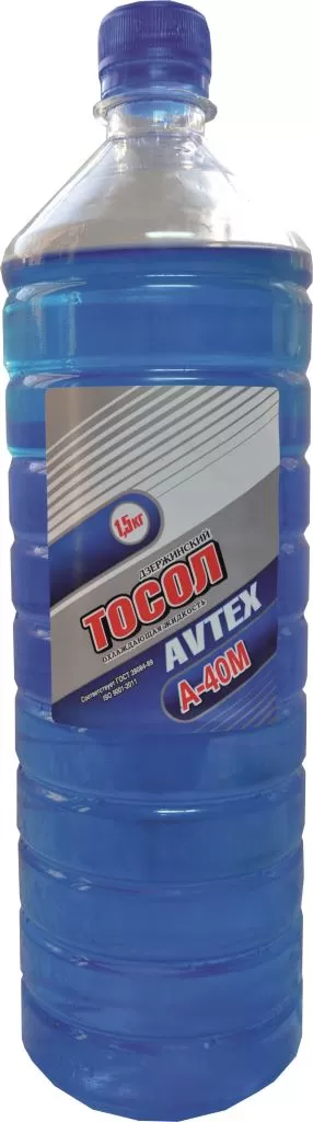 Тосол А-40 1,5кг АВТЕКС (ПЭТ)